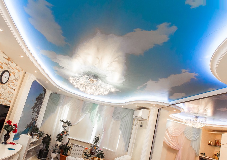 Заказать потолок с фотопечатью в г. Белоярский